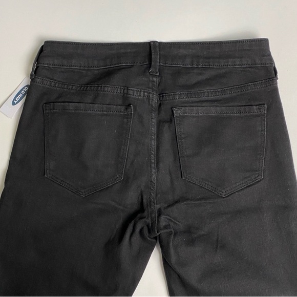 Old Navy Kicker Boot Cut Black Jeans NWT - Picture 3 of 7